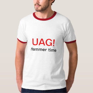 T-shirt Temps de marteau d'UAG (ARRÊT) - codon de biologie
