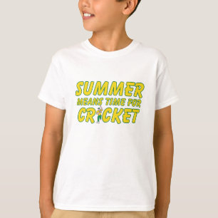 T-shirt Temps de moyens d'été pour le jaune et le vert d