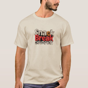 T-shirt Temps de pause snack