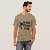 T-shirt Temps de pêche (Devant entier)