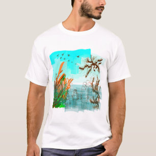 T-shirt Temps De Plaisir Avec Grand-Mère Vue Extérieure Co