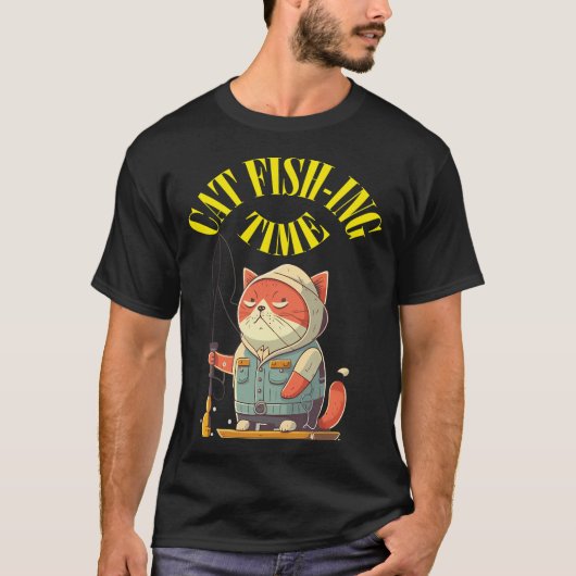 T-shirt Temps de poisson-chat (Devant)