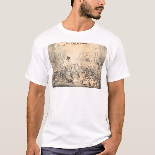 T-shirt Temps de Quakey de la terre (0785A) (Devant)