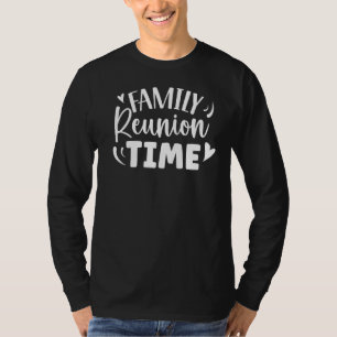 T-shirt Temps de réunion familiale Collecte Familles Réuni
