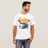 T-shirt Temps de surf (Devant entier)