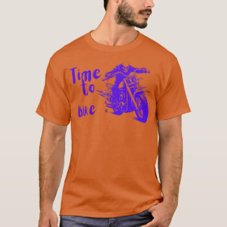 T-shirt Temps de vélo