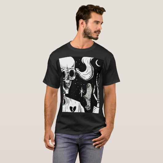 T-shirt Temps d'espace (Devant entier)