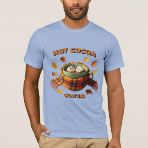 T-shirt Temps du Chocolat Chaud - Mug et Écharpe Automne C