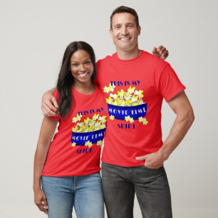 T-shirt Temps du film de Popcorn