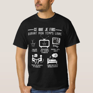 T-shirt Temps Libre Abdos Musculation