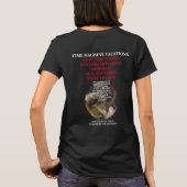 T-SHIRT TEMPS MACHINE VACANCES DE VOYAGE POMPEII 79 AD (Dos)