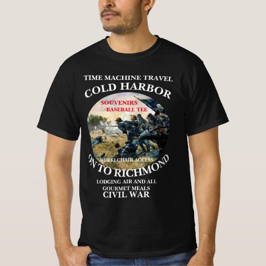 T-SHIRT TEMPS MACHINE VOYAGE BATAILLE DE PORT FROID (Devant)