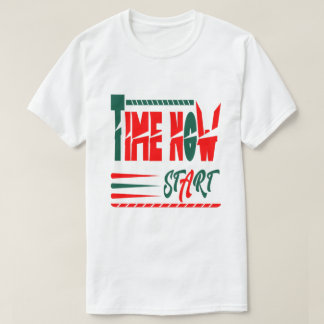 T-shirt Temps maintenant commencer