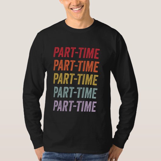 T-shirt Temps partiel (Devant)