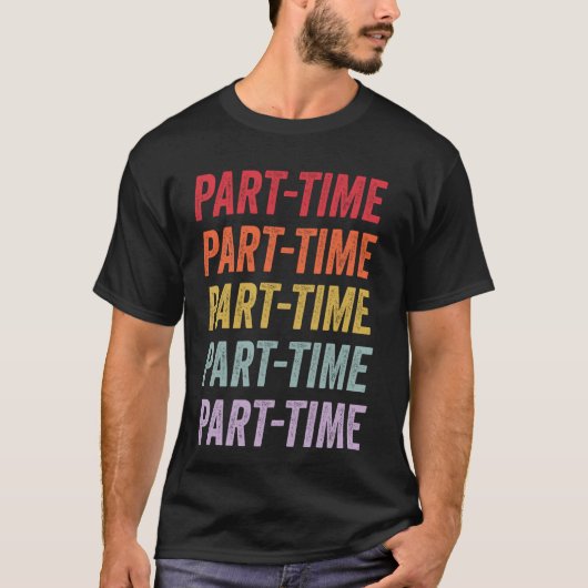 T-shirt Temps partiel (Devant)