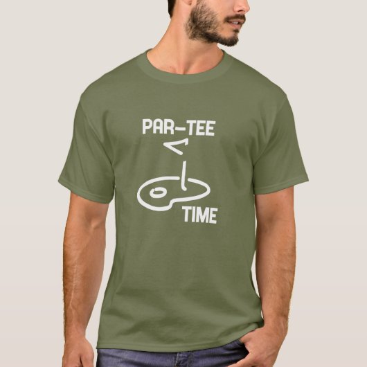T-shirt Temps partiel blanc (Devant)