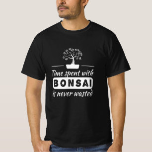 T-shirt Temps passé avec Bonsai