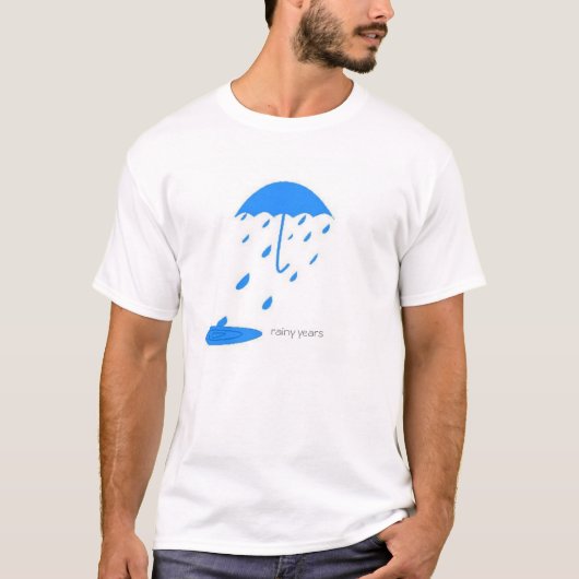 T-shirt temps pessimiste (Devant)
