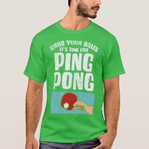 T-shirt Temps Pour Ping Pong