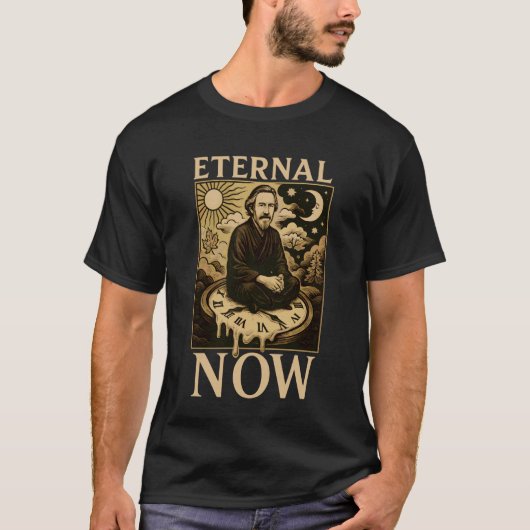 T-shirt Temps Présent Éternel Zen Pleine Conscience Présen (Devant)