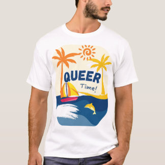 T-shirt Temps queer