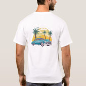 T-Shirt Temps Retro – vacances (Dos)
