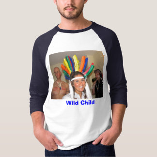 T-shirt Temps sauvage de partie d'enfant