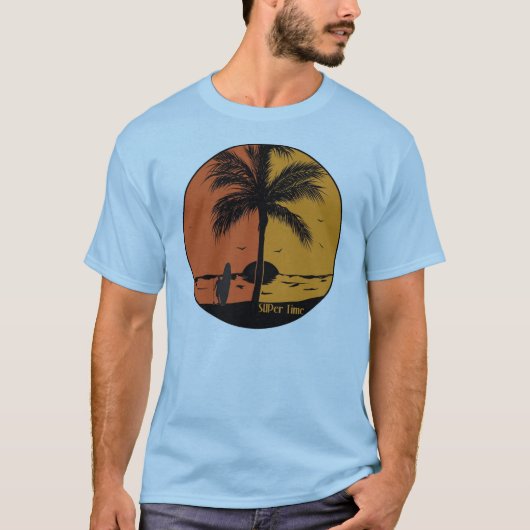 T-shirt Temps superbe (Devant)