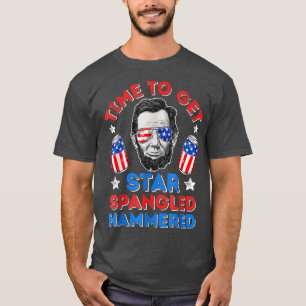 T-shirt Temps To Get Star Spangled Hammered T 4th of July