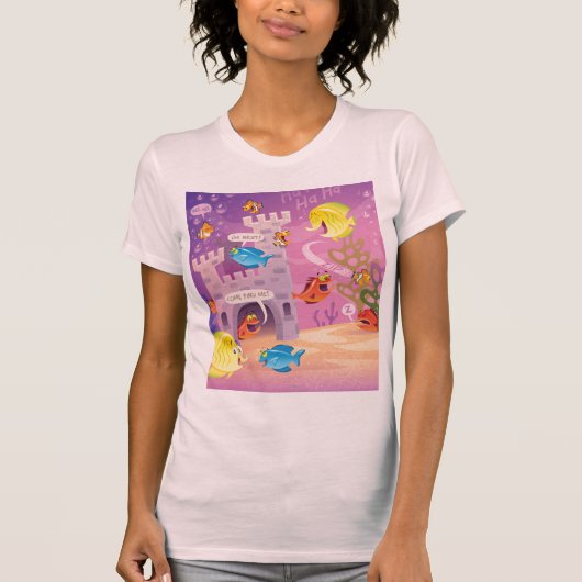 T-shirt Temps vers Compte-Sous la mer (Devant)