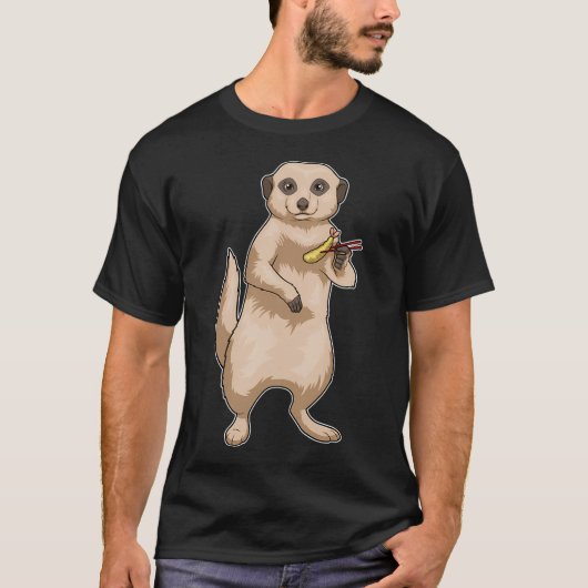 T-shirt Tempura de poisson suricate (Devant)