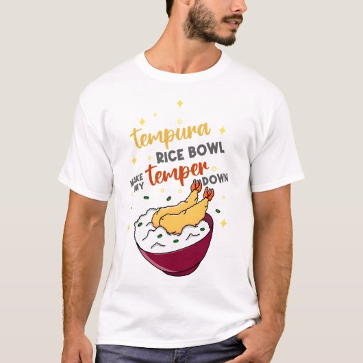 T-shirt Tempura Rice Bowl (Devant)