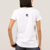 T-shirt tendance Abstrait Lavender Violet (Dos)