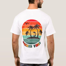 t-shirt tendance "ambiance estivale"
