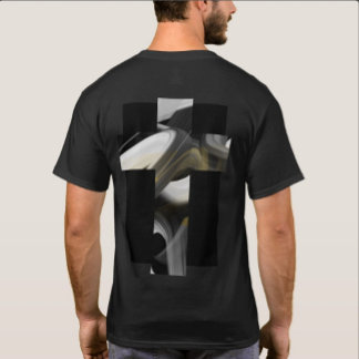 T-Shirt tendance avec impression au dos Abstrait N