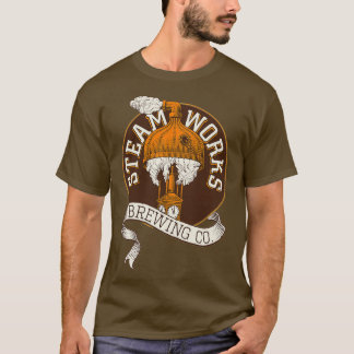 T-shirt Tendance Brasserie Steamworks classique