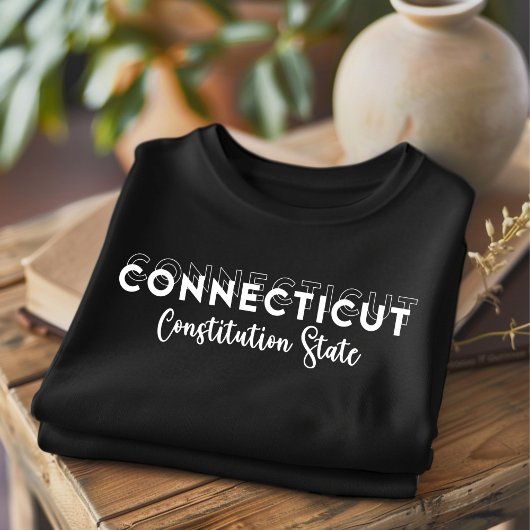 T-shirt tendance Connecticut Constitution State
