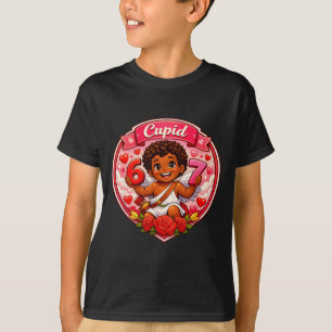 T-shirt Tendance de mème de la Saint-Valentin afro-américa