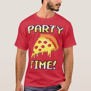 T-shirt Tendance Graphique Pielated Pizza Party Time 33085