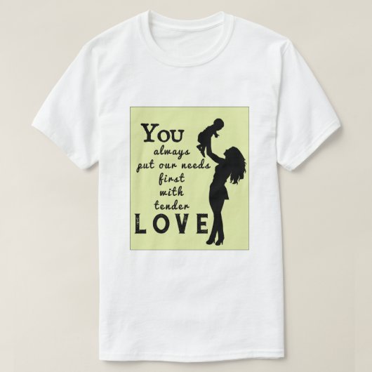 T-shirt Tender Love (Design devant)