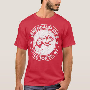 T-shirt Tenenbaum Mice Little Tokyo NY The Royal Tenenbaum