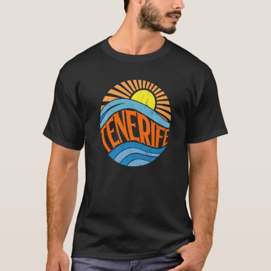 T-shirt Tenerife Gran Canaria Travel (Devant)