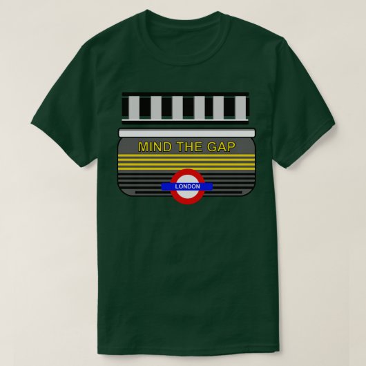 T-shirt Tenez compte de l'écart (Design devant)