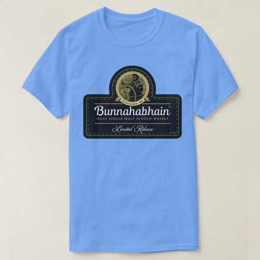 T-shirt Tenez Juste Le Château Avec Bunnahabhain (Design devant)