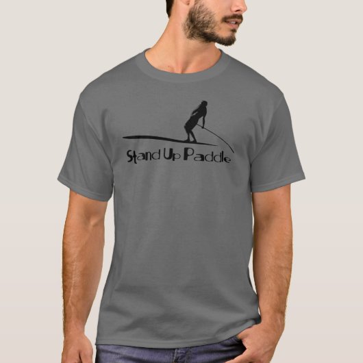 T-shirt Tenez la PETITE GORGÉE de froid de Paddleboarding (Devant)