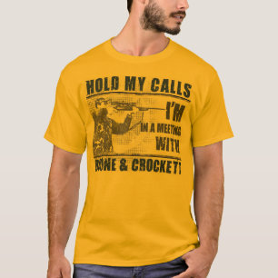 T-shirt Tenez mes appels Boone et pièce en t colorée par