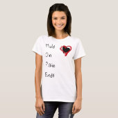 T-shirt Tenez sur des extrémités de douleur (Devant entier)