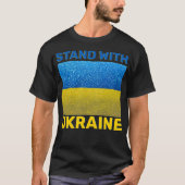 T-shirt Tenez-vous avec l'Ukraine World Peace Parties scin (Devant)