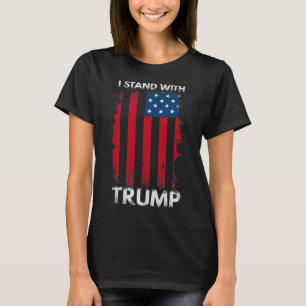 T-shirt Tenez-Vous Avec Trump Pro Trump Supporter 1