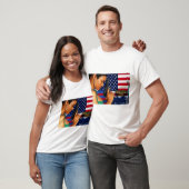 T-shirt Tenez-vous grand et tenez-vous debout pour la libe (Unisexe)